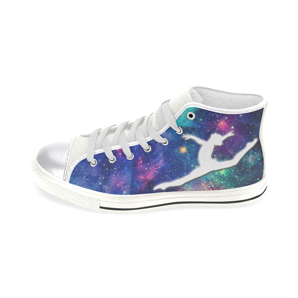 Galaxy high top on sale shoes