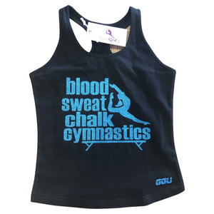 Blood Sweat Chalk Gymnastics Tank
