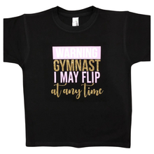 Warning Gymnast T-Shirt