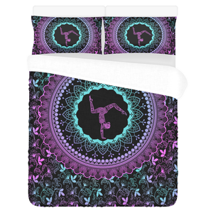 gymnastics bed covers quilt cover mandala design
