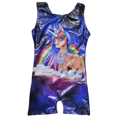 Blue Unicorn Unitard